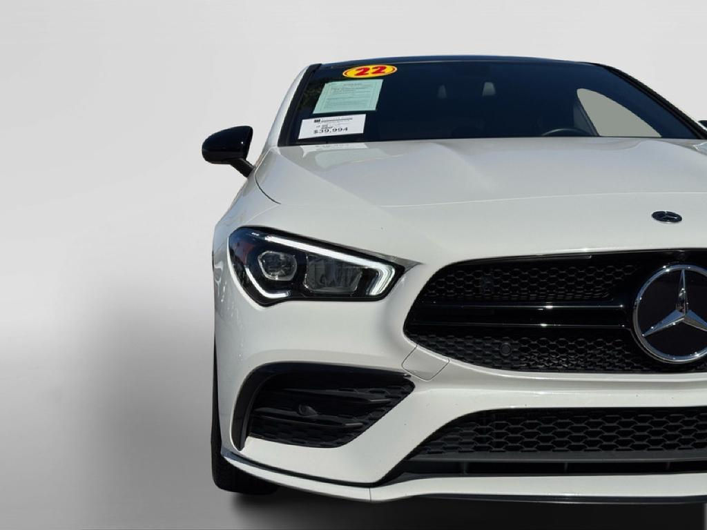 used 2022 Mercedes-Benz AMG CLA 35 car, priced at $39,994