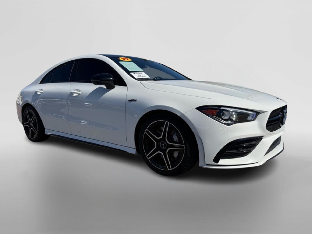 used 2022 Mercedes-Benz AMG CLA 35 car, priced at $39,994