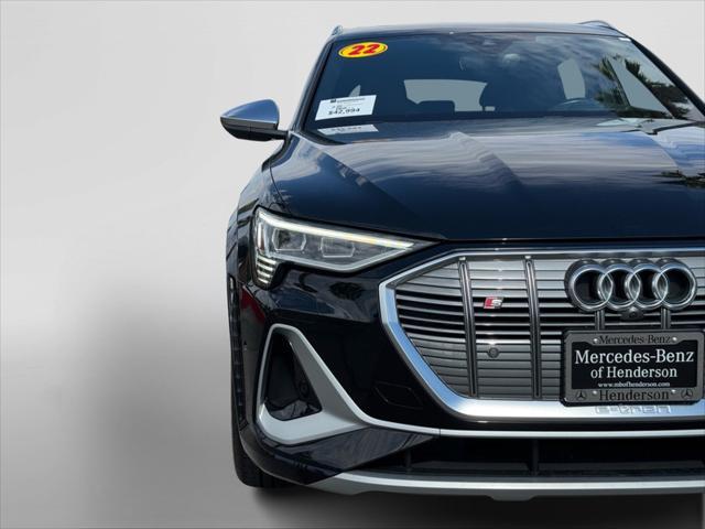 used 2022 Audi e-tron S car, priced at $42,994