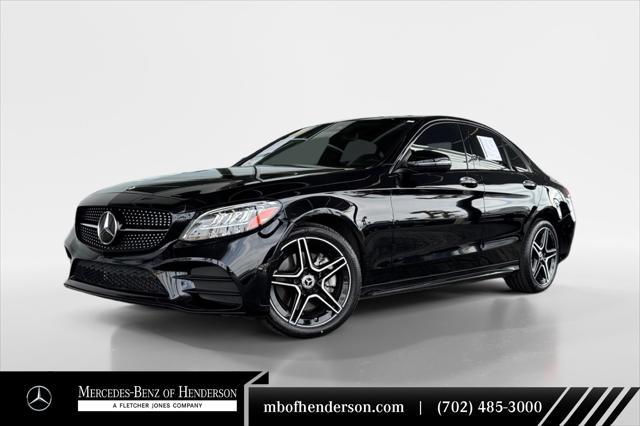 used 2021 Mercedes-Benz C-Class car, priced at $33,994