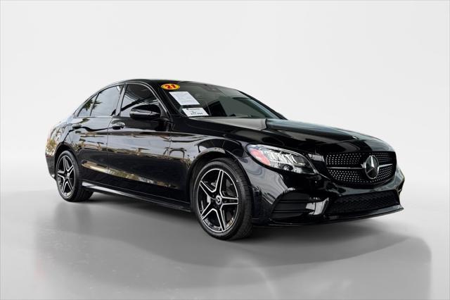 used 2021 Mercedes-Benz C-Class car, priced at $31,993