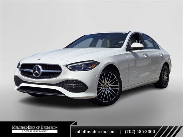 new 2025 Mercedes-Benz C-Class car, priced at $53,105