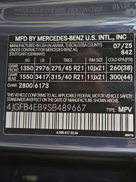 new 2025 Mercedes-Benz GLE 350 car, priced at $70,620