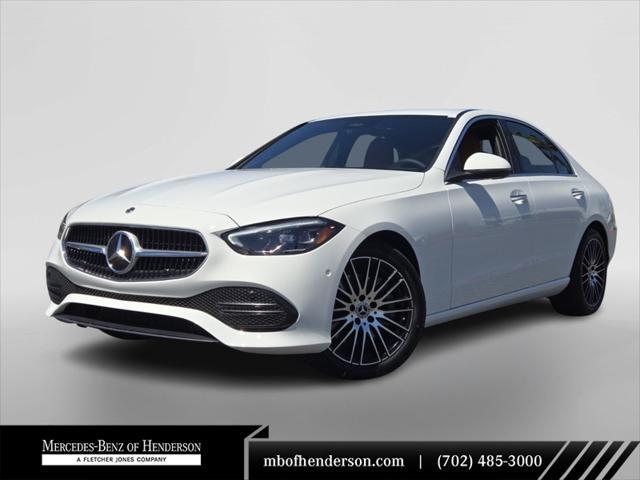 new 2025 Mercedes-Benz C-Class car, priced at $50,555