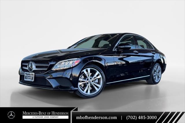 used 2019 Mercedes-Benz C-Class car, priced at $24,983