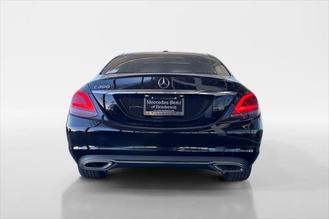 used 2019 Mercedes-Benz C-Class car, priced at $24,983