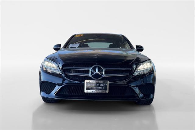 used 2019 Mercedes-Benz C-Class car, priced at $24,983