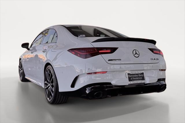 new 2025 Mercedes-Benz AMG CLA 35 car, priced at $64,385