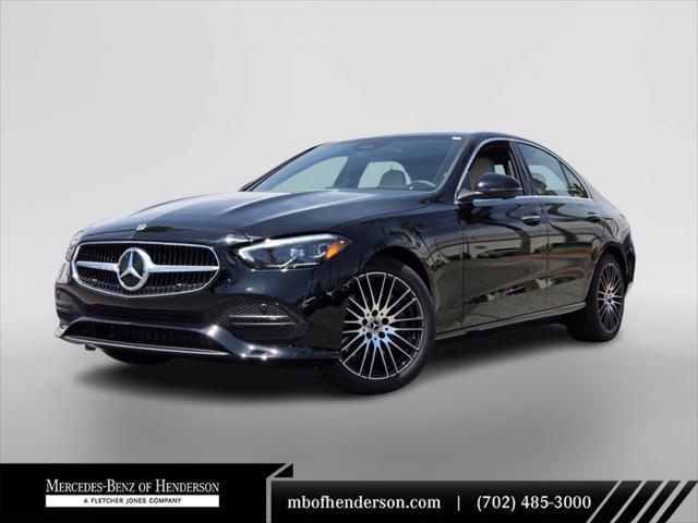 new 2025 Mercedes-Benz C-Class car, priced at $50,555