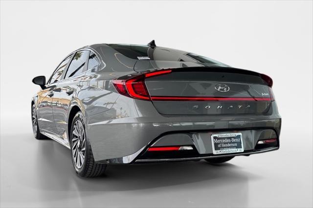 used 2021 Hyundai Sonata Hybrid car, priced at $14,981