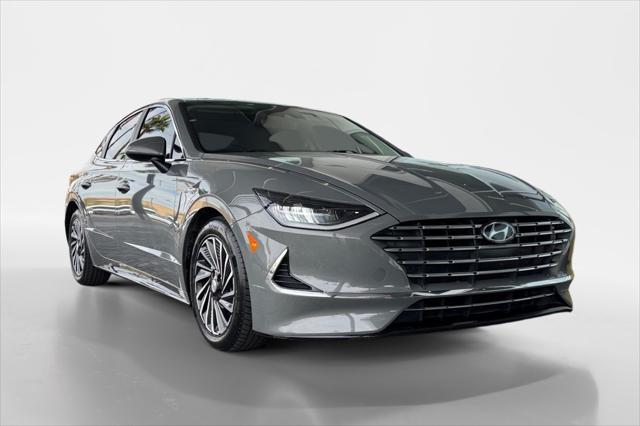 used 2021 Hyundai Sonata Hybrid car, priced at $14,981