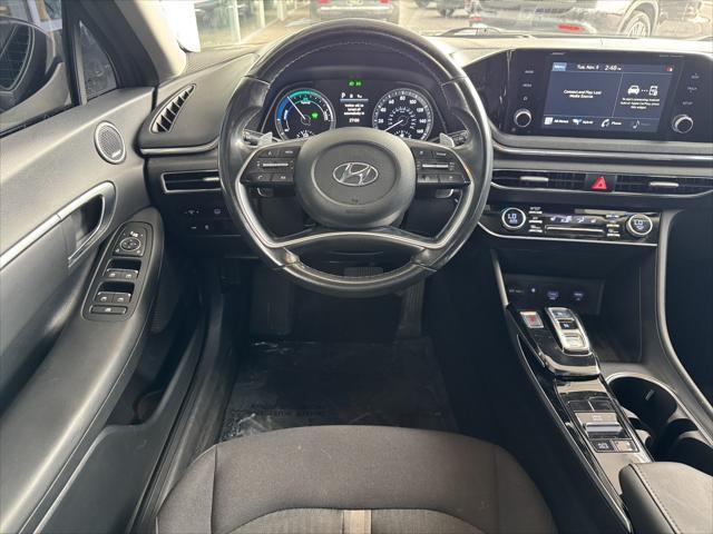 used 2021 Hyundai Sonata Hybrid car, priced at $14,981