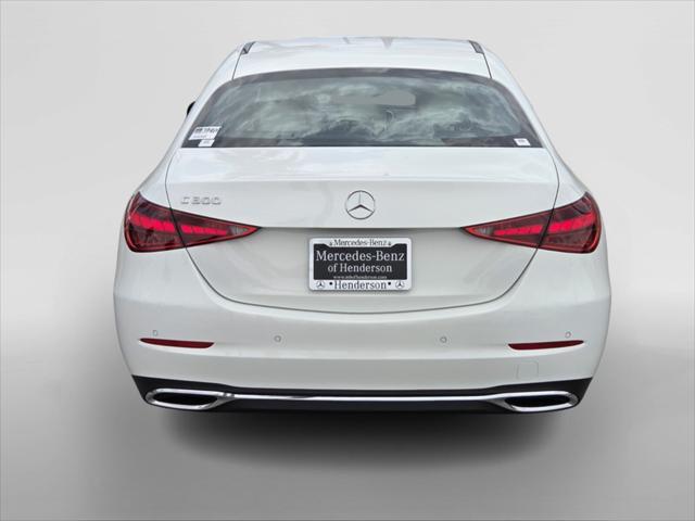 new 2025 Mercedes-Benz C-Class car, priced at $50,555