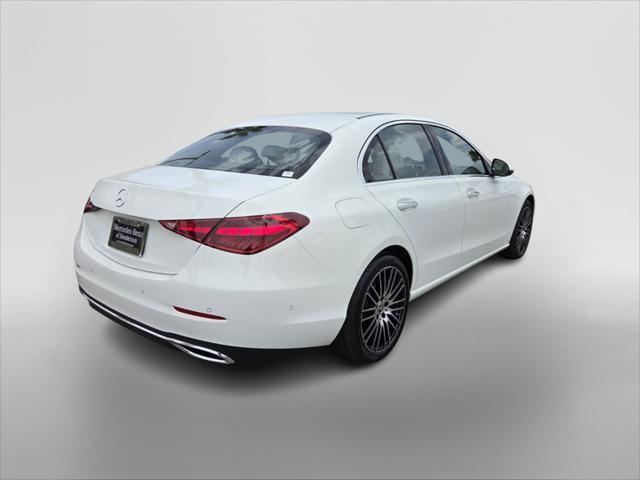 new 2025 Mercedes-Benz C-Class car, priced at $50,555