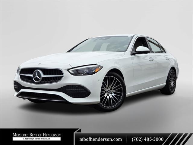 new 2025 Mercedes-Benz C-Class car, priced at $50,555