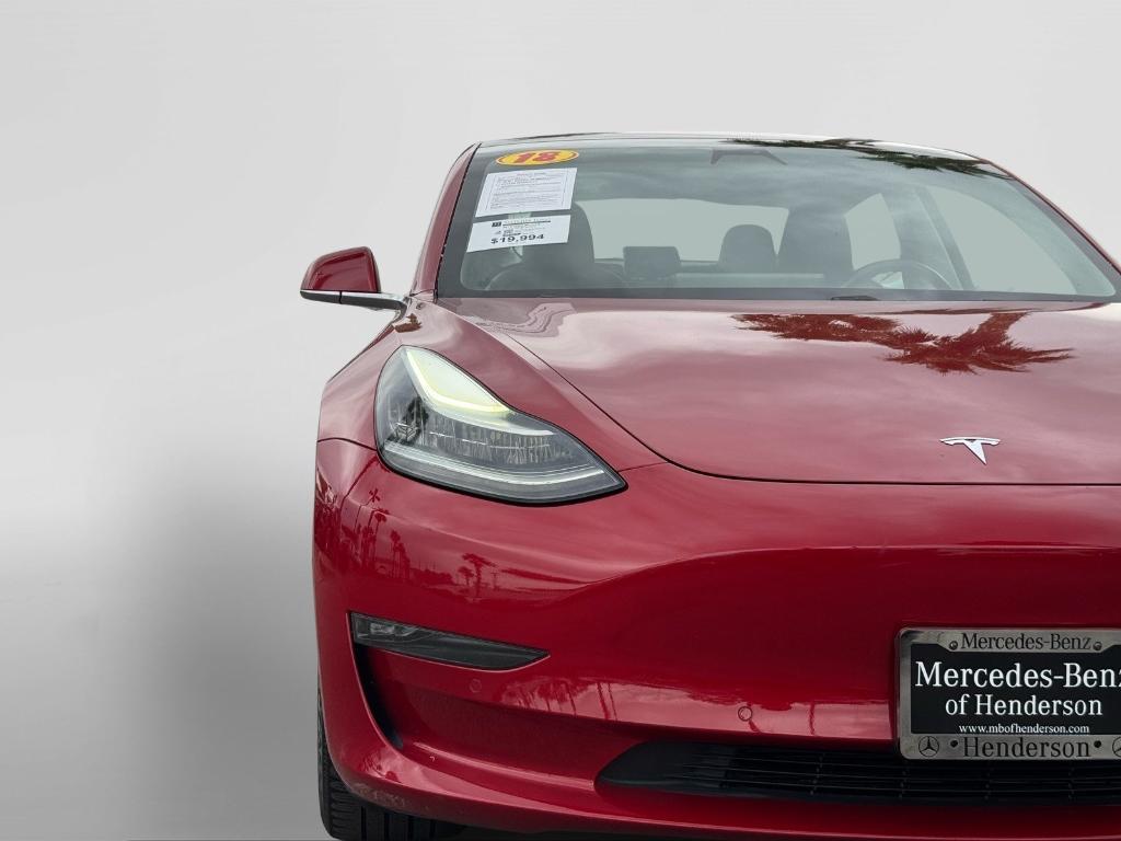 used 2018 Tesla Model 3 car, priced at $19,994