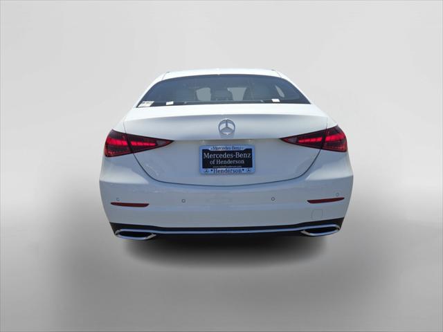 new 2025 Mercedes-Benz C-Class car, priced at $50,555
