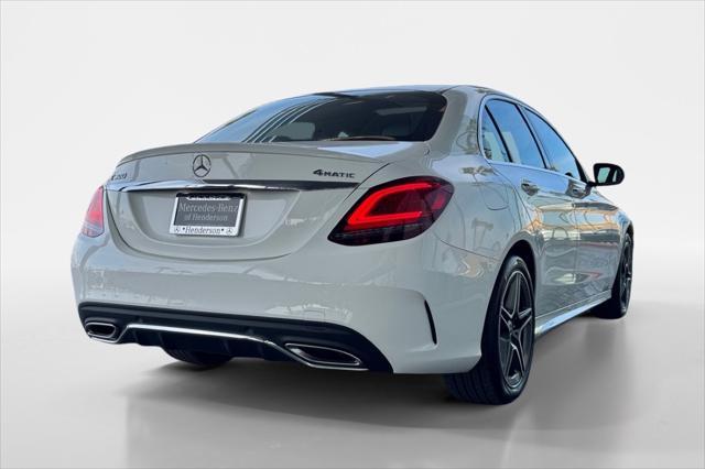 used 2021 Mercedes-Benz C-Class car, priced at $30,993