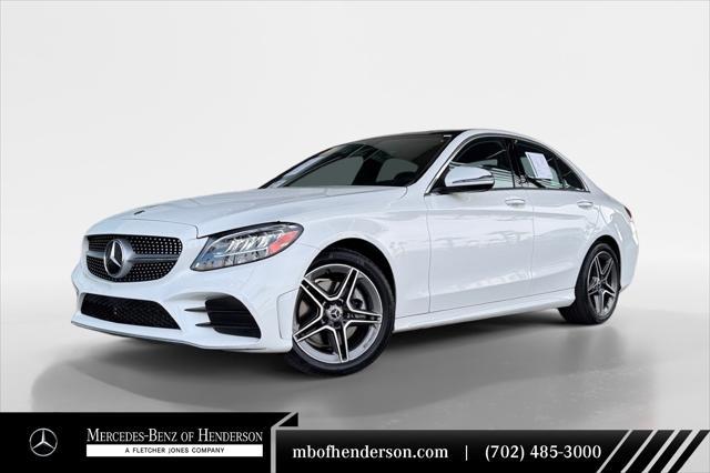 used 2021 Mercedes-Benz C-Class car, priced at $30,993