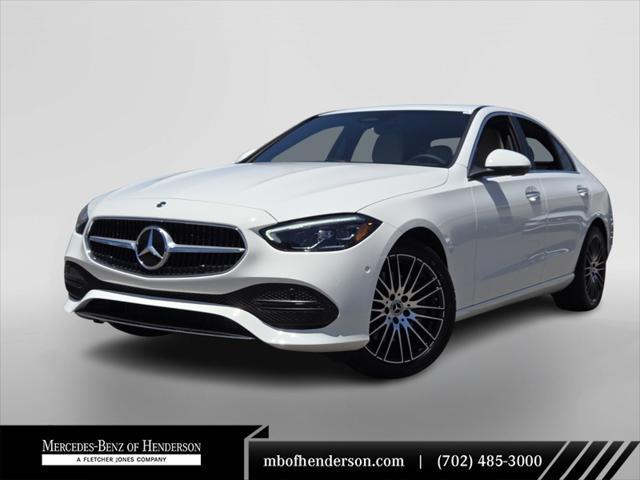 new 2025 Mercedes-Benz C-Class car, priced at $50,555