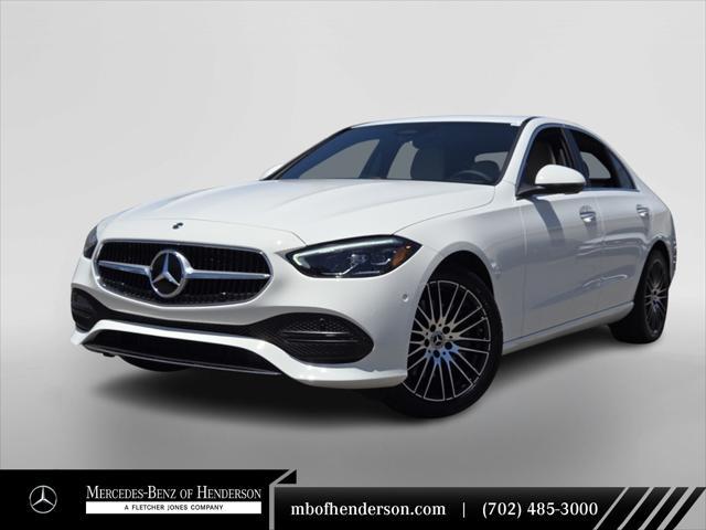 new 2025 Mercedes-Benz C-Class car, priced at $50,555