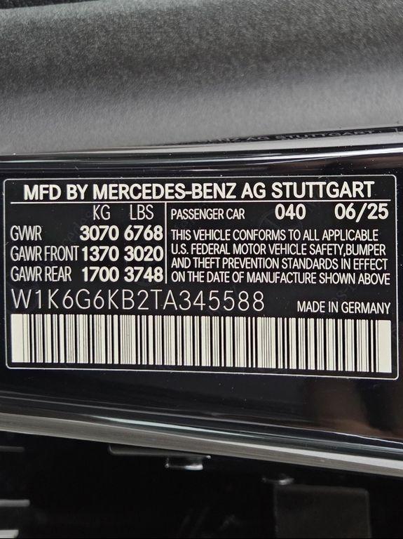 new 2026 Mercedes-Benz S-Class car, priced at $137,455