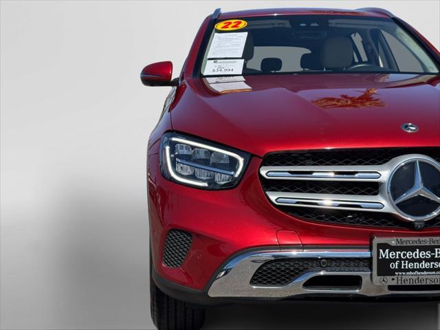 used 2022 Mercedes-Benz GLC 300 car, priced at $29,991