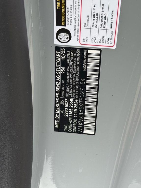 new 2026 Mercedes-Benz AMG SL 55 car, priced at $158,035