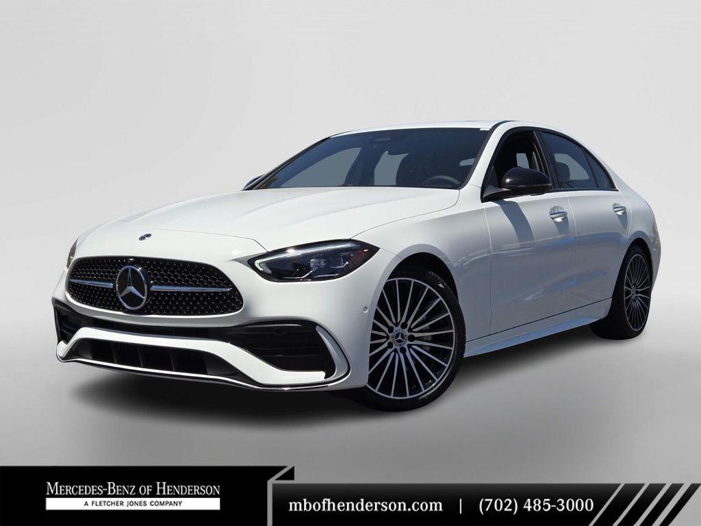 new 2025 Mercedes-Benz C-Class car, priced at $56,805