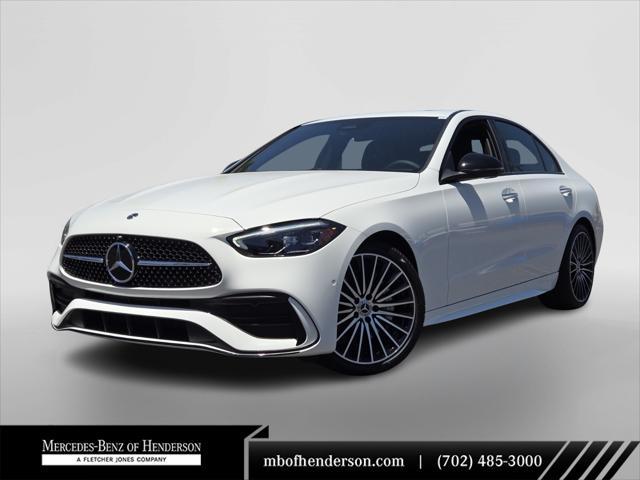 new 2025 Mercedes-Benz C-Class car, priced at $56,805