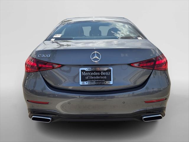 new 2025 Mercedes-Benz C-Class car, priced at $58,825