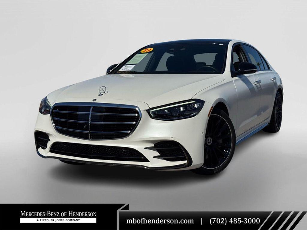 used 2023 Mercedes-Benz S-Class car, priced at $74,991