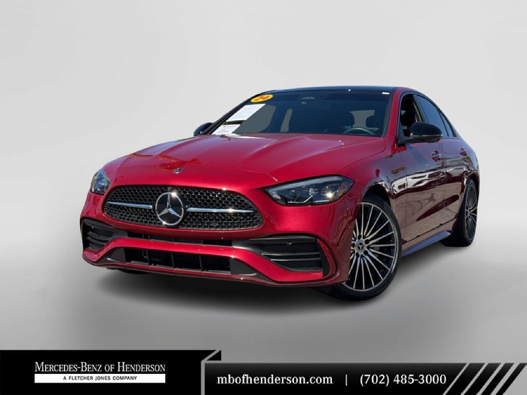 used 2024 Mercedes-Benz C-Class car, priced at $44,994