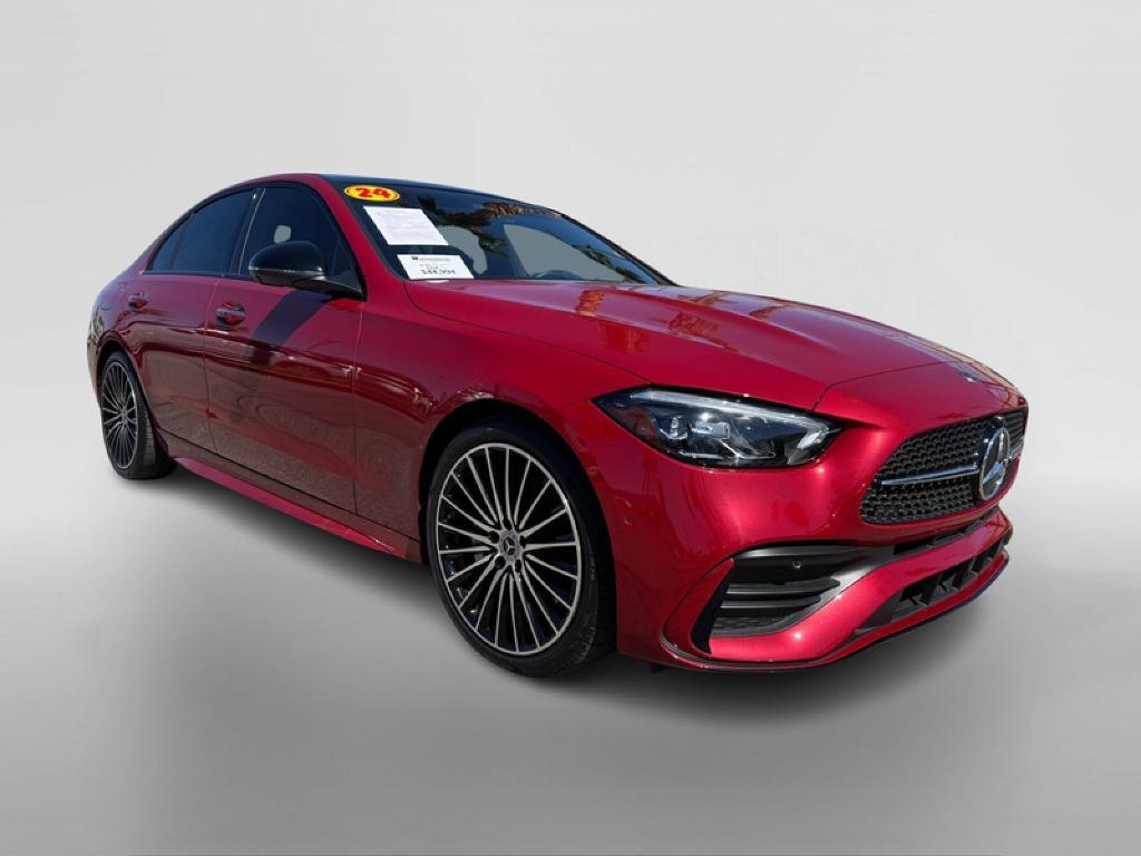 used 2024 Mercedes-Benz C-Class car, priced at $44,994