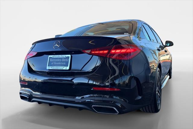 new 2025 Mercedes-Benz C-Class car, priced at $57,495