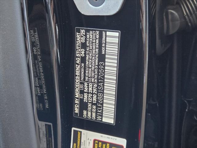 new 2025 Mercedes-Benz E-Class car, priced at $75,995