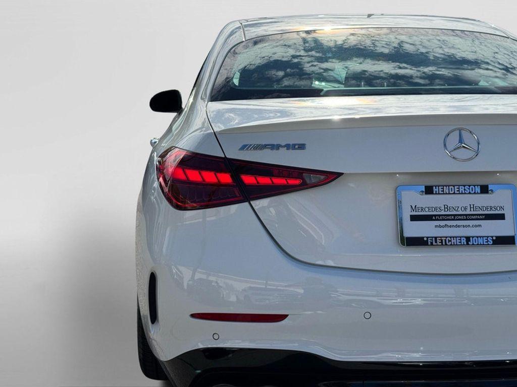 used 2024 Mercedes-Benz AMG C 43 car, priced at $53,292