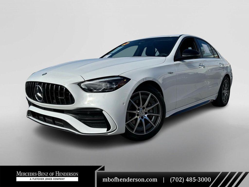 used 2024 Mercedes-Benz AMG C 43 car, priced at $53,292