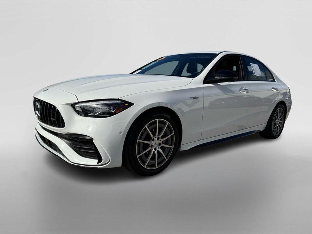used 2024 Mercedes-Benz AMG C 43 car, priced at $53,292