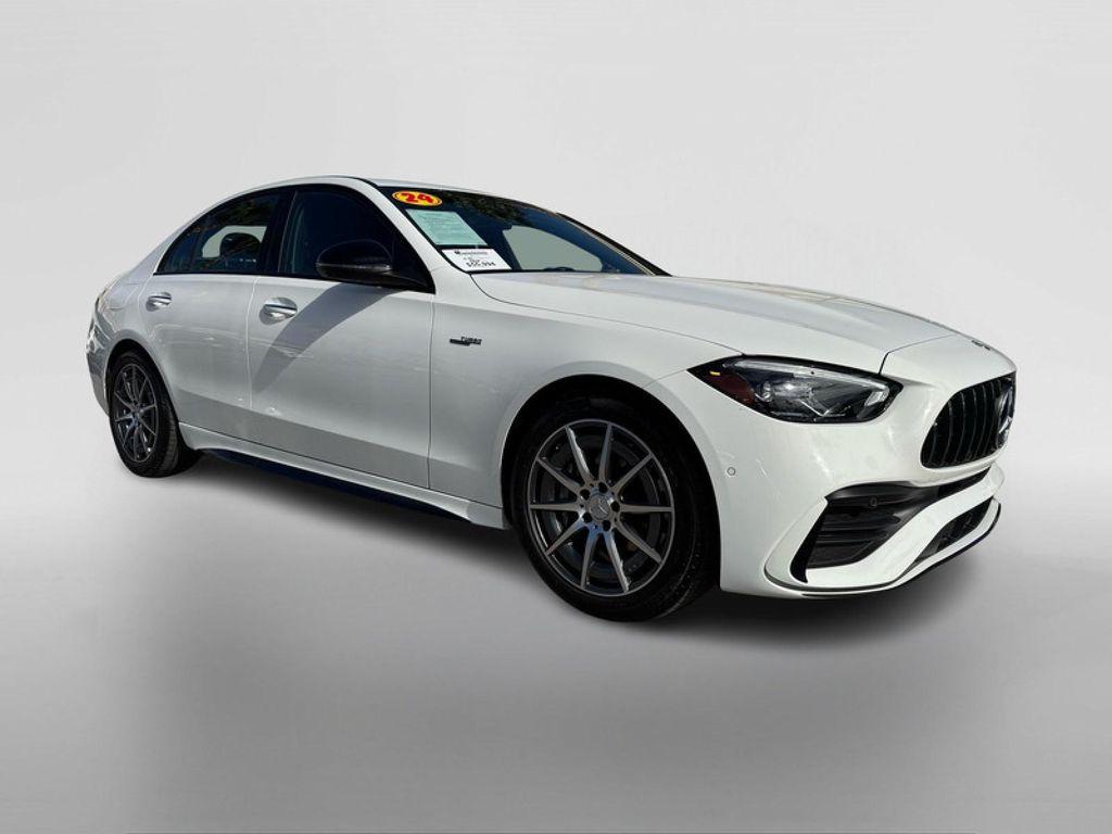used 2024 Mercedes-Benz AMG C 43 car, priced at $53,292