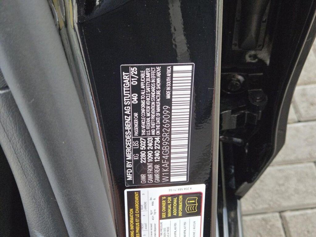 new 2025 Mercedes-Benz C-Class car, priced at $53,805