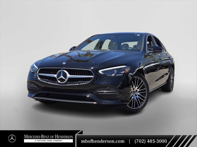 new 2025 Mercedes-Benz C-Class car, priced at $53,805