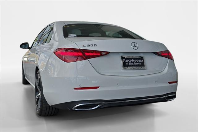 new 2025 Mercedes-Benz C-Class car, priced at $50,395