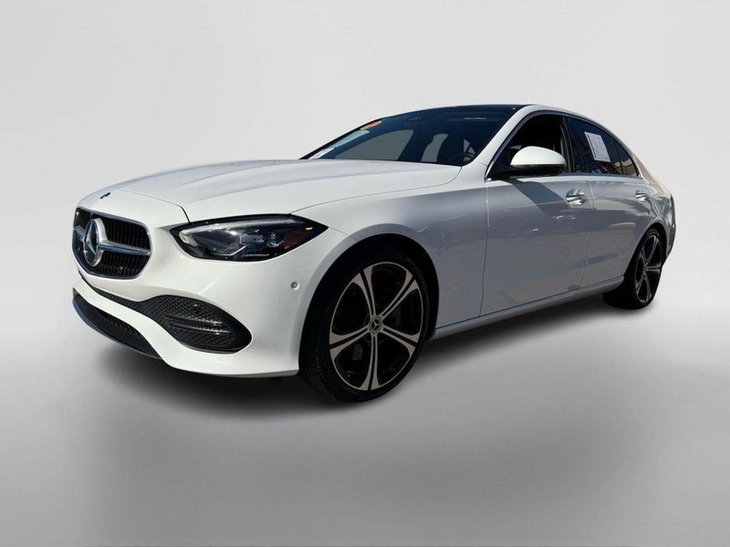 used 2022 Mercedes-Benz C-Class car, priced at $37,994