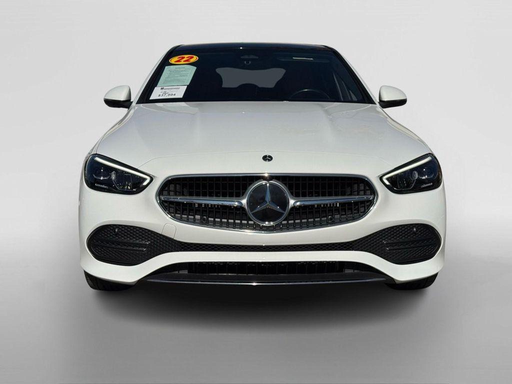 used 2022 Mercedes-Benz C-Class car, priced at $37,994