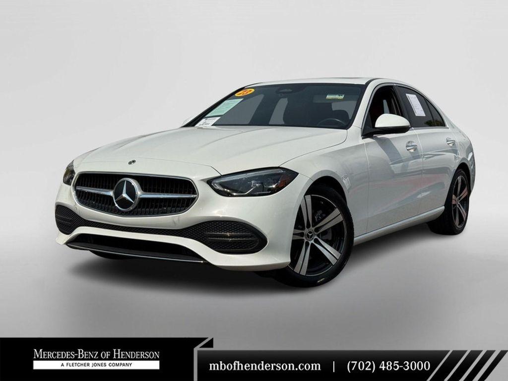 used 2023 Mercedes-Benz C-Class car, priced at $34,993