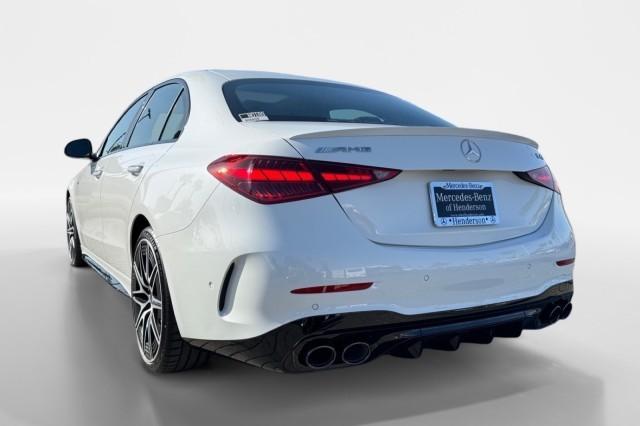 new 2024 Mercedes-Benz AMG C 43 car, priced at $73,395