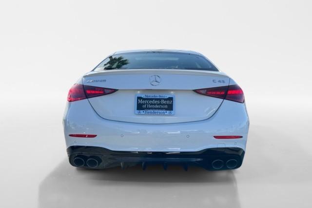 new 2024 Mercedes-Benz AMG C 43 car, priced at $73,395