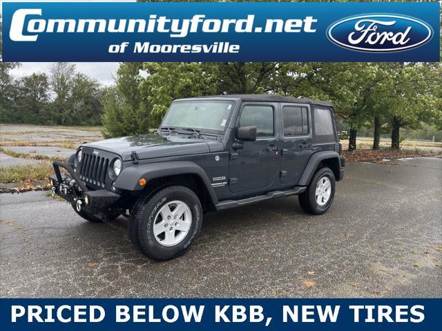 used 2017 Jeep Wrangler Unlimited car, priced at $20,700