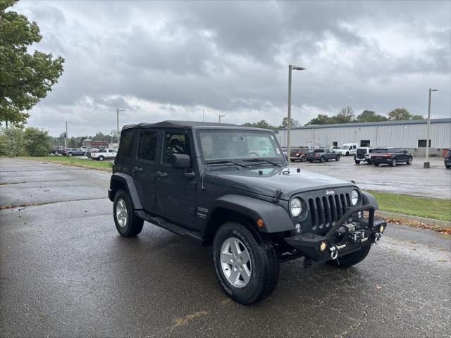 used 2017 Jeep Wrangler Unlimited car, priced at $19,577